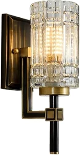 Cwcqgh Boys Light Wall S Lamps Bedroom Luxury Lamp, Bedside Living Room Background Copper Indoor Decorative Sconce