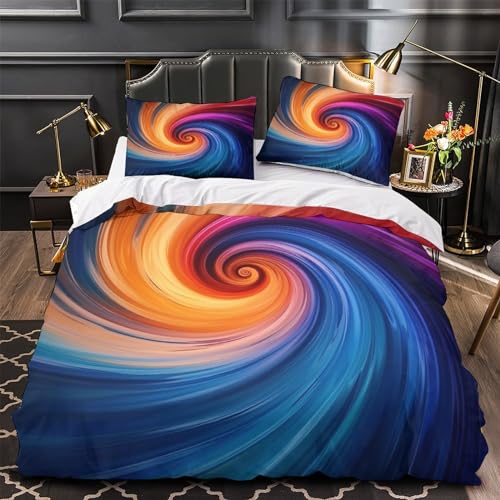 Housse de couette microfibre Vertigo douce et facile à laver - 4