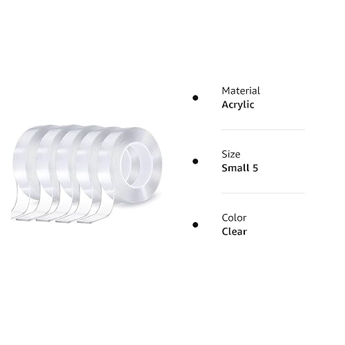 Miniatura 9 de Nano cinta adhesiva reutilizable cinta de montaje de doble cara resistente extraíble tiras para colgar imágenes masilla sin daños pegamento adhesivo