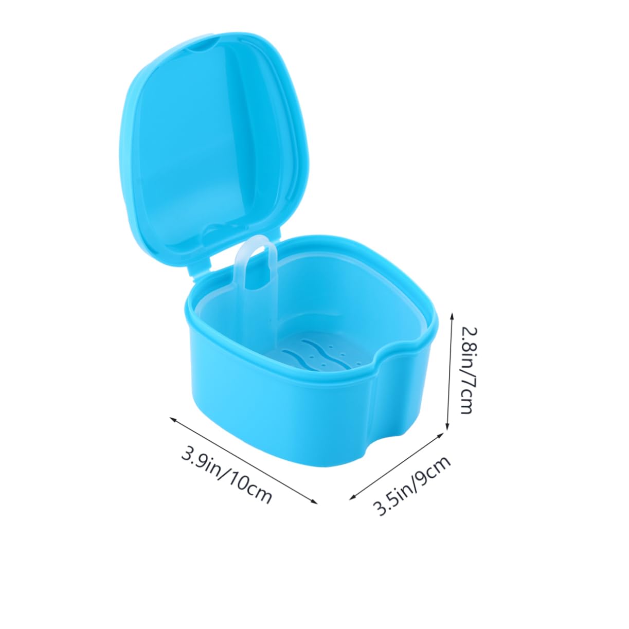 FRCOLOR 8pezzi Scatola Per Apparecchi Dentali Contenitore Pratico e Sicuro Per Denti Finti Custodia Per Retainer Design Elegante e Facile Da Usare Per Uso Quotidiano e Occasioni Speciali
