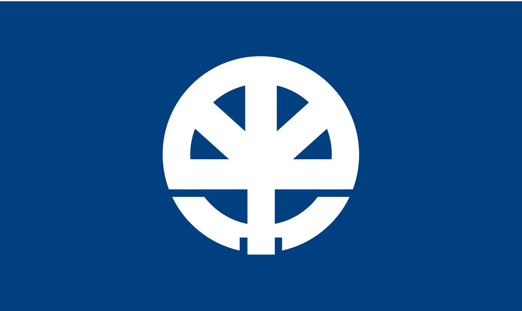 Drapeau Inatsuki Fukuoka grand format habiller un mur vide sans peinture