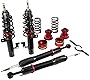 Coilover Struts Spring Shocks Adjustable Coilovers Suspension Coil Spring Shocks and Struts Full Set Kits ECCPP Replacement fit for 2010-2013 for Mazda 3
