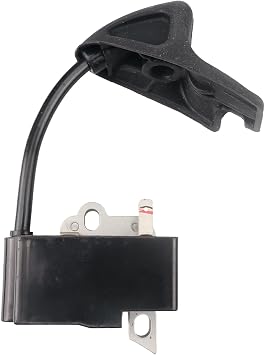 4241 400 1318 Ignition Coil with Spark Plug for Stihl BG56 BG56C SH56 SH56C BG86 BG86C SH86 SH86C Blower Replaces 4241 400 1302, 4241 400 1313