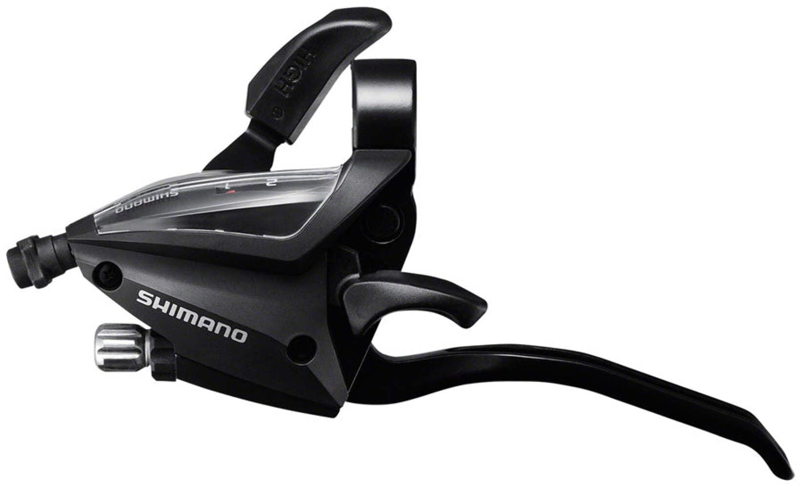 Shimano ST-EF500-2L Shift/Brake Lever - Left, 2-Speed, for V-Brake, Deep Teal