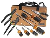 10 Piece Screwdriver and Plier Tool Set with Tool Bag - Pittsburgh Hand Tools