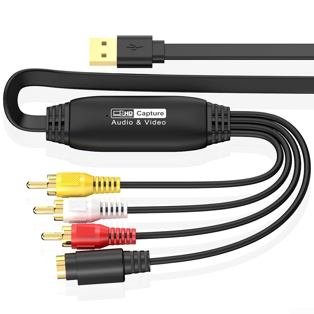 Scheda Di Acquisizione Video USB 2.0 – Convertitore CVBS/S-Video A Digitale 720P Per VHS E Videocamere - 2