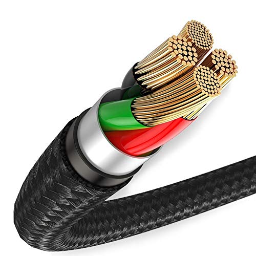 Baseus Cabo de dados USB Halo para IP 1,5 A 2 m - Preto, CALGH-C01