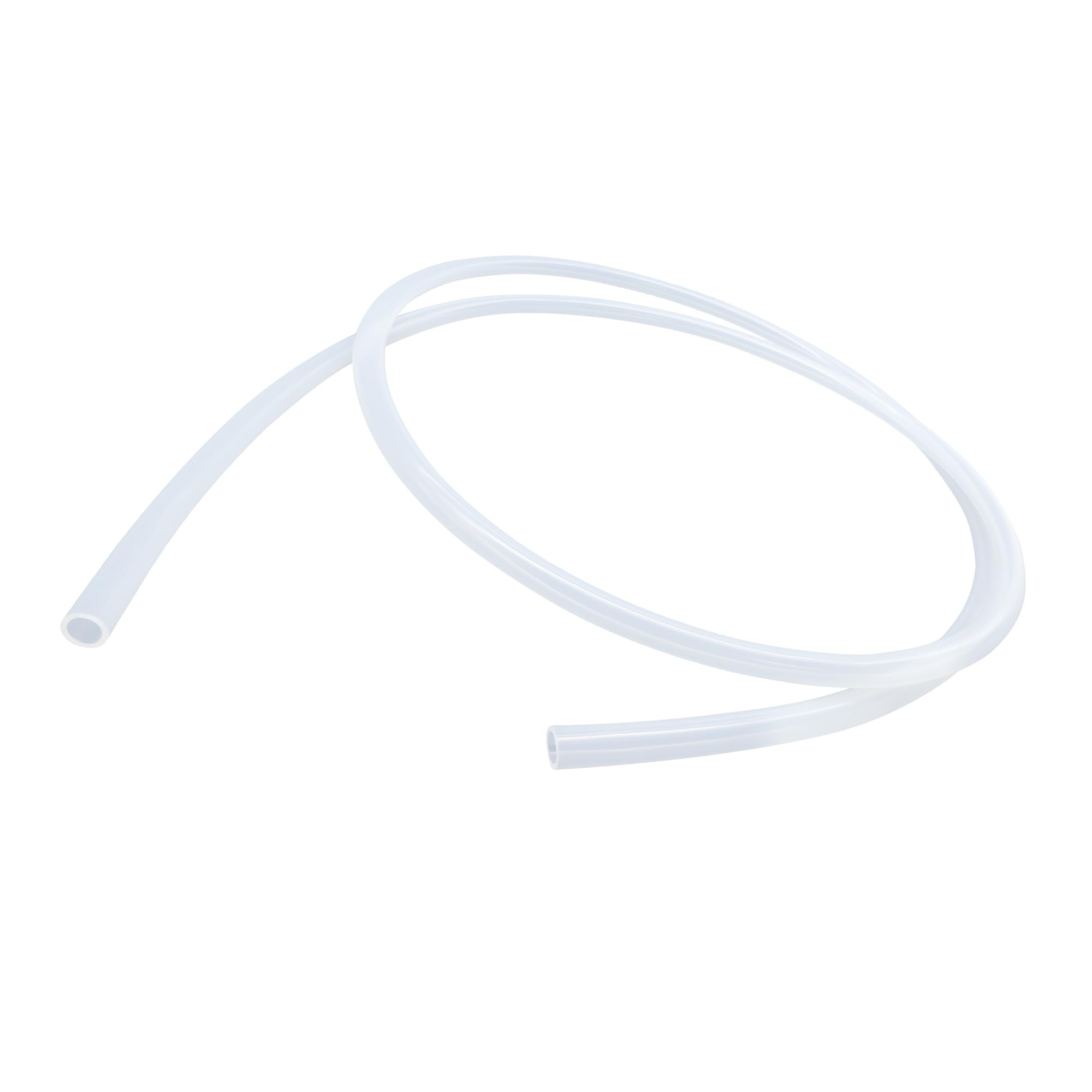 Lavmhab Transparent Silicone Tubing Food Grade Hoses 2Mm X 4Mm, Length 2 Meters (6.5Ft), Flexible Silicone Rubber Tube Air Hose Water Pipes