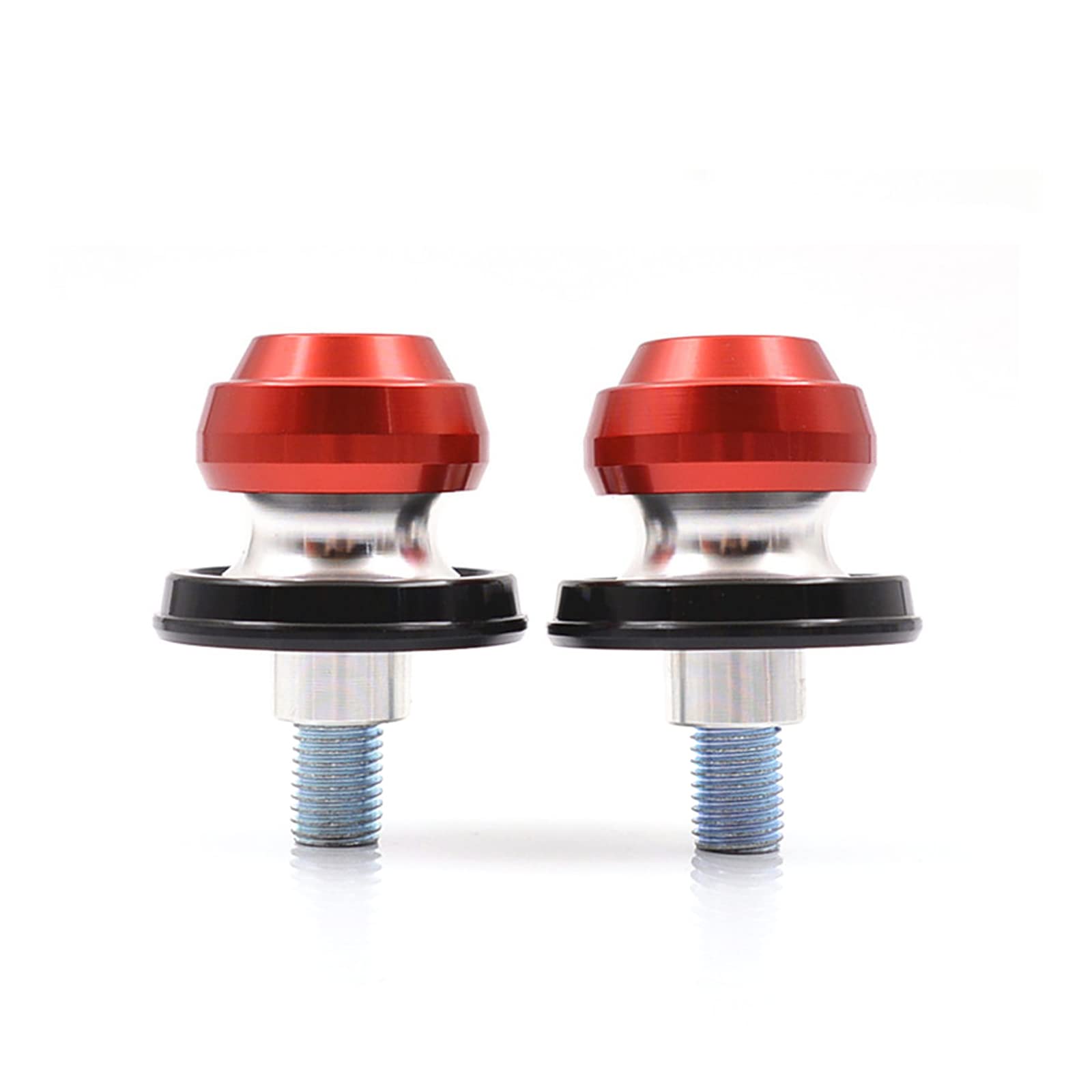 LEDISHUN 8MM Swingarm Spools Sliders Stand M8 Screws Compatible with Suzuki GSX-S GSXS 750 950 1000 GSXR 150 250 125 600 V-Strom DL 650 GSR GSX SV Bandit CBR 600RR 1000RR S1000RR S1000XR HP4 (Red)