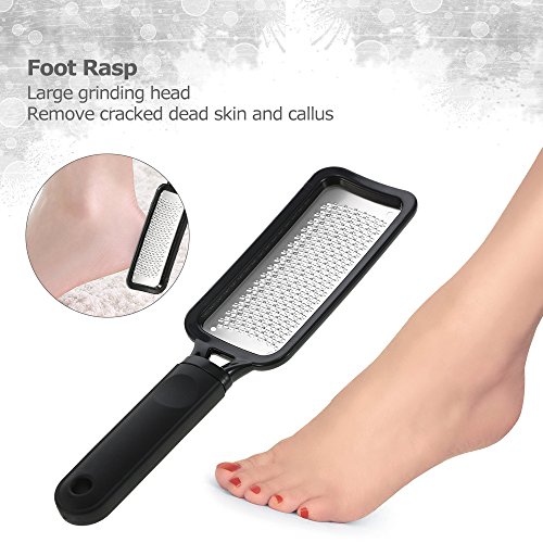 Bozony Removedor de calos grosso para pés grandes Pedicure Lima para pés de pele dura Remover ferram