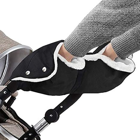 Protege Mains Taille Universelle Pour Poussette Noir Coupe Vent Kaige Gants Chauffe Mains Impermeables En Flanelle Chaude Avec Doublure En Polaire Chaude Et Coton Bebe Et Puericulture Accessoires De Poussettes