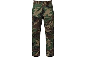 ROTHCO BDU Rip Stop Pants: Durable Tactical Trousers for Military, Law Enforcement, and Outdoor Enthusiasts