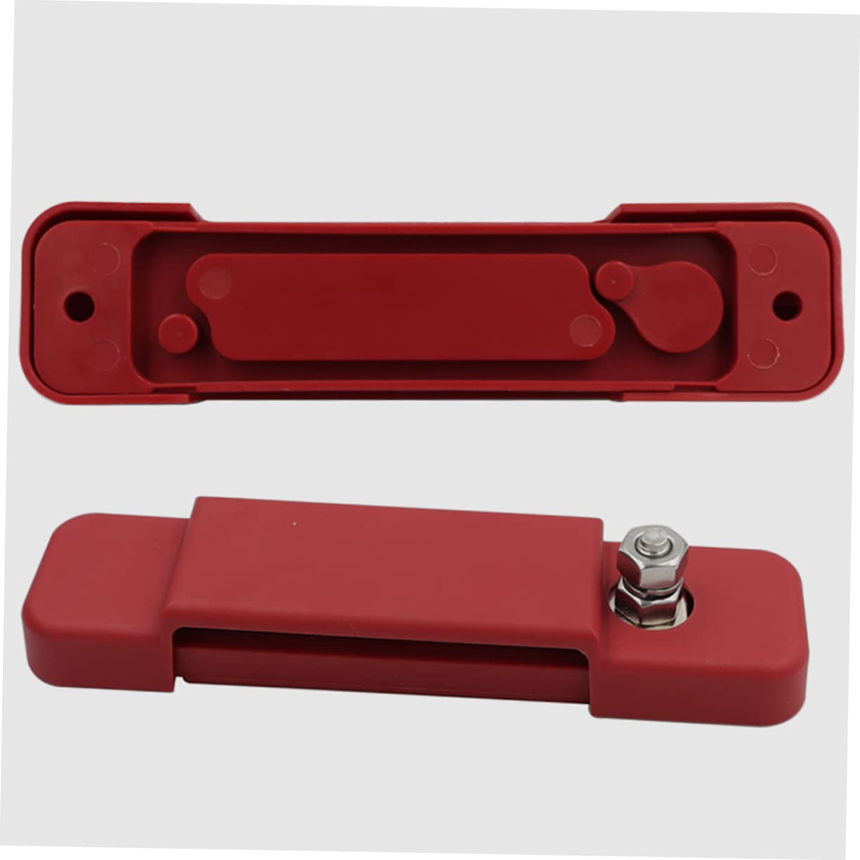 Morsettiera Busbar 12 Vie 48V 150A ABS Ottone per Cablaggio Veicolare | Set, 180 a Totale, Terminali da 15, Sostituisce Barre Vecchie o Danneggiate, per Armadi e Scatole di Giunzione