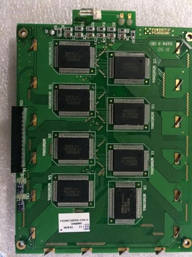 SHZDHTCP PG256128ERS-CNN-H LCD Display Module (256x128 Resolution, Graphic LCD Panel) Industrial Replacement Screen for Automation & Instrumentation