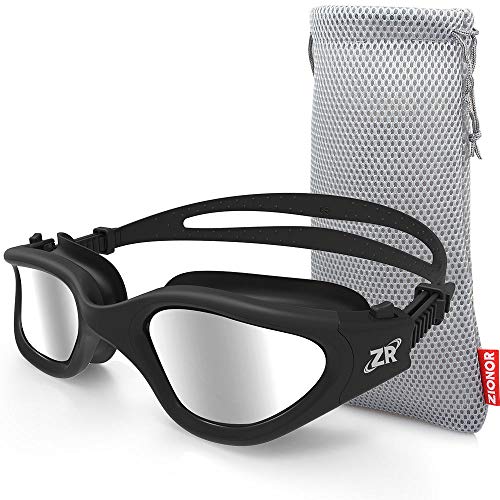 ZIONOR Swimming Goggles, G1 Polarized Swim Goggles UV Protection Watertight Anti-Fog Adjustable Strap