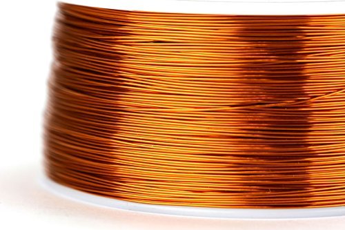 Image of TEMCo 26 AWG Copper Magnet Wire - 1 lb 1258 ft 200C Magnetic Coil Winding