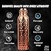 Copper Water Bottle - 34OZ - Versatile and Travel-Friendly Pure Copper Water Bottle – Ayurvedic Copper Drinking Bottle for Women and Men – Wide Mouth Design – | Lab-Tested, Heavy Duty & Leak-Proof |