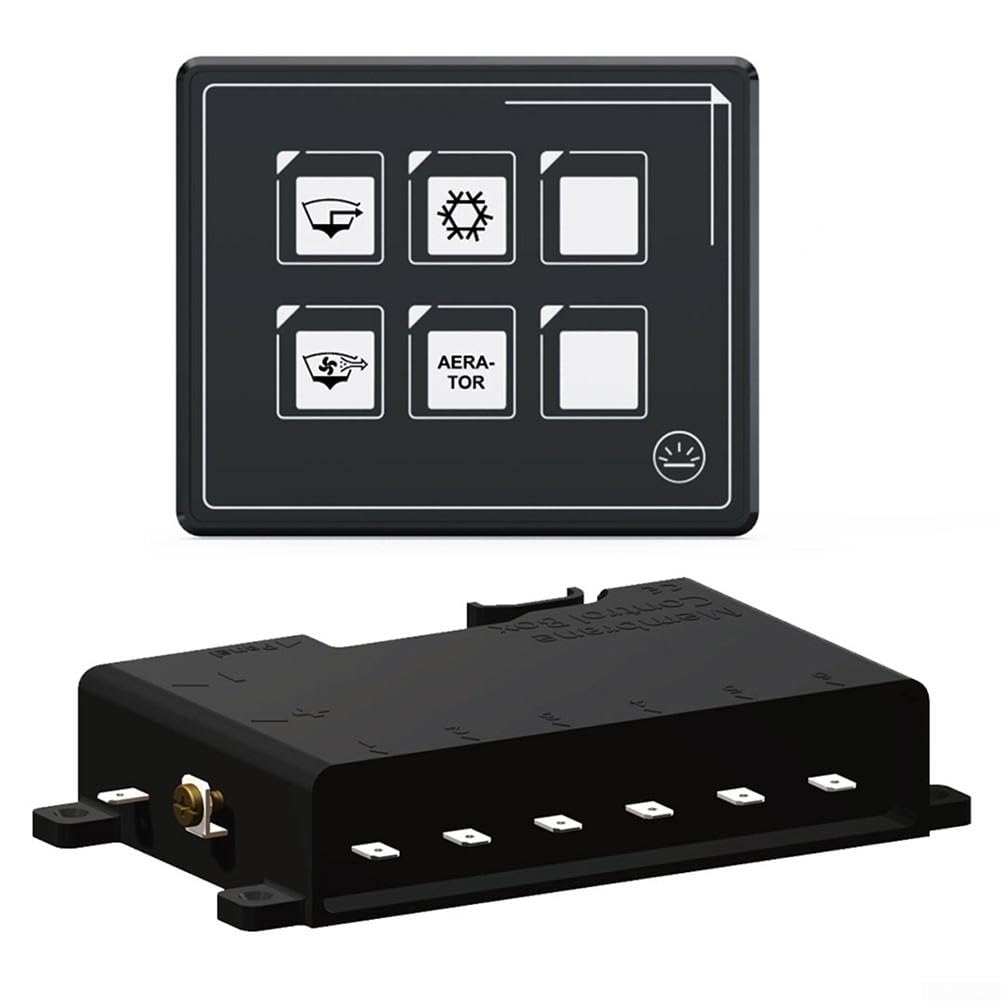 Para interruptor de membrana de 6 p, control por aplicación, IP66