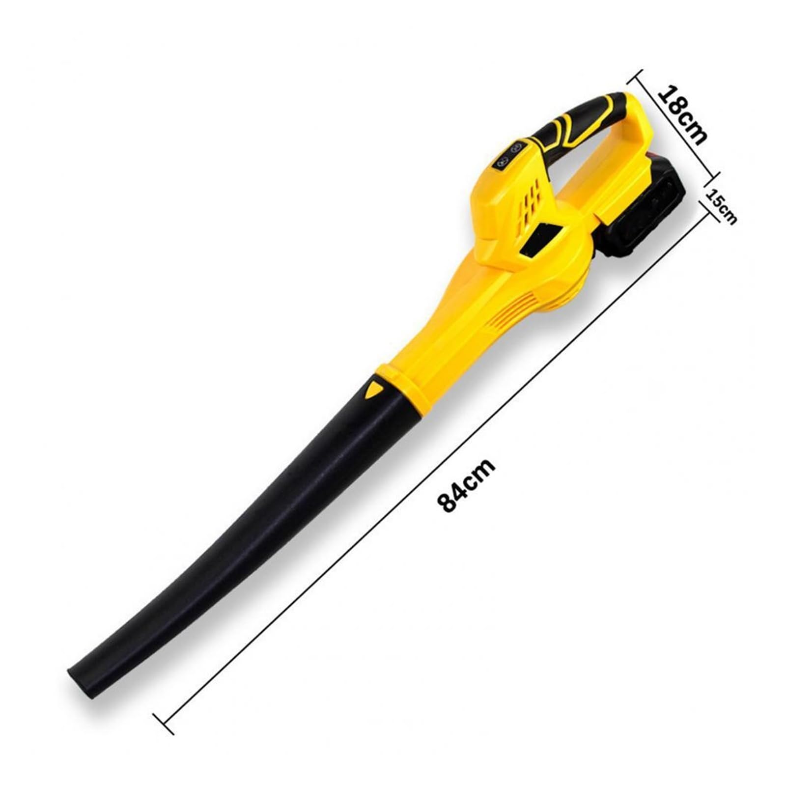 Soffiatore Elettrico for Foglie Senza Fili, Motore Potente, Alta velocità, ergonomico, Portatile, Piccolo pulitore for Pulizia del Giardino