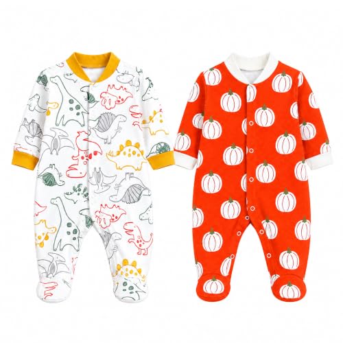 Image of EIO 100% Cotton Rompers Sleepsuits Jumpsuit Night Suits for Infants Newborn Baby Boys & Girls