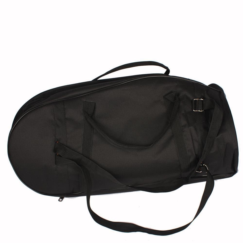 Custodia per eufonio, in tessuto Oxford, grande, per eufonio, baritono, con cinghie, borsa per eufonio, borsa per baritono, borsa per strumenti, corno baritono
