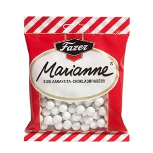Fazer Marianne dragees Chocola 1 pak of 150g