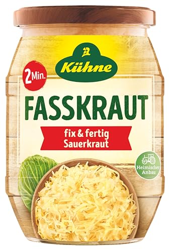 Kühne Fasskraut 2 Minuten Fix & Fertig Sauerkraut, 425ml