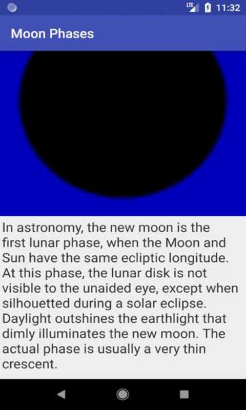Helper Moon Moon Phases - Lunar phases of the moon - App on Amazon Appstore