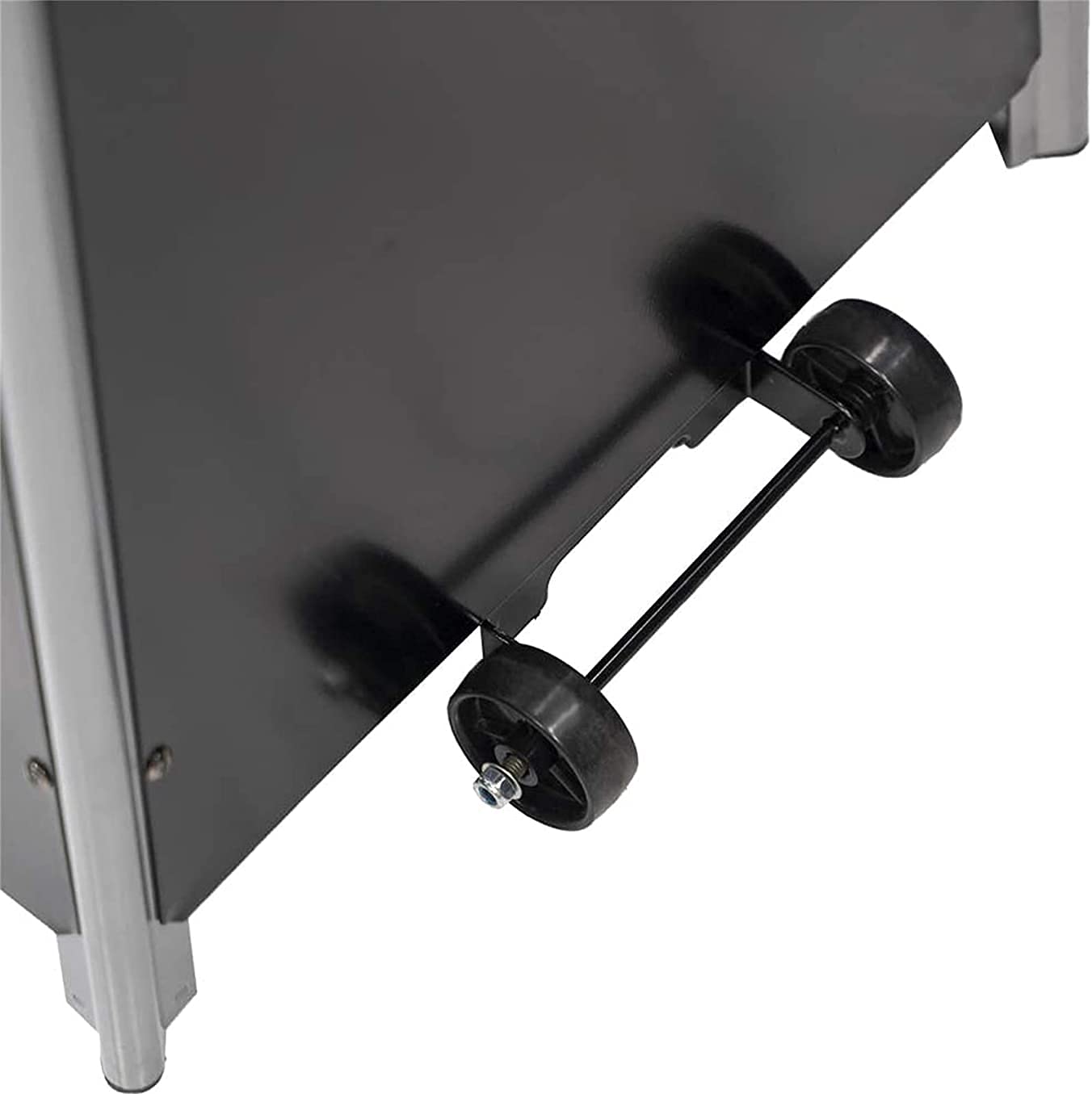 Riscaldatore da Terrazza Stufa a infrarossi Riscaldatore a propano da esterno 13KW Riscaldatore a fiamma a piramide da 42.000 BTU con riscaldatori per patio con ruote Spegnimento automatico, nero LSDR