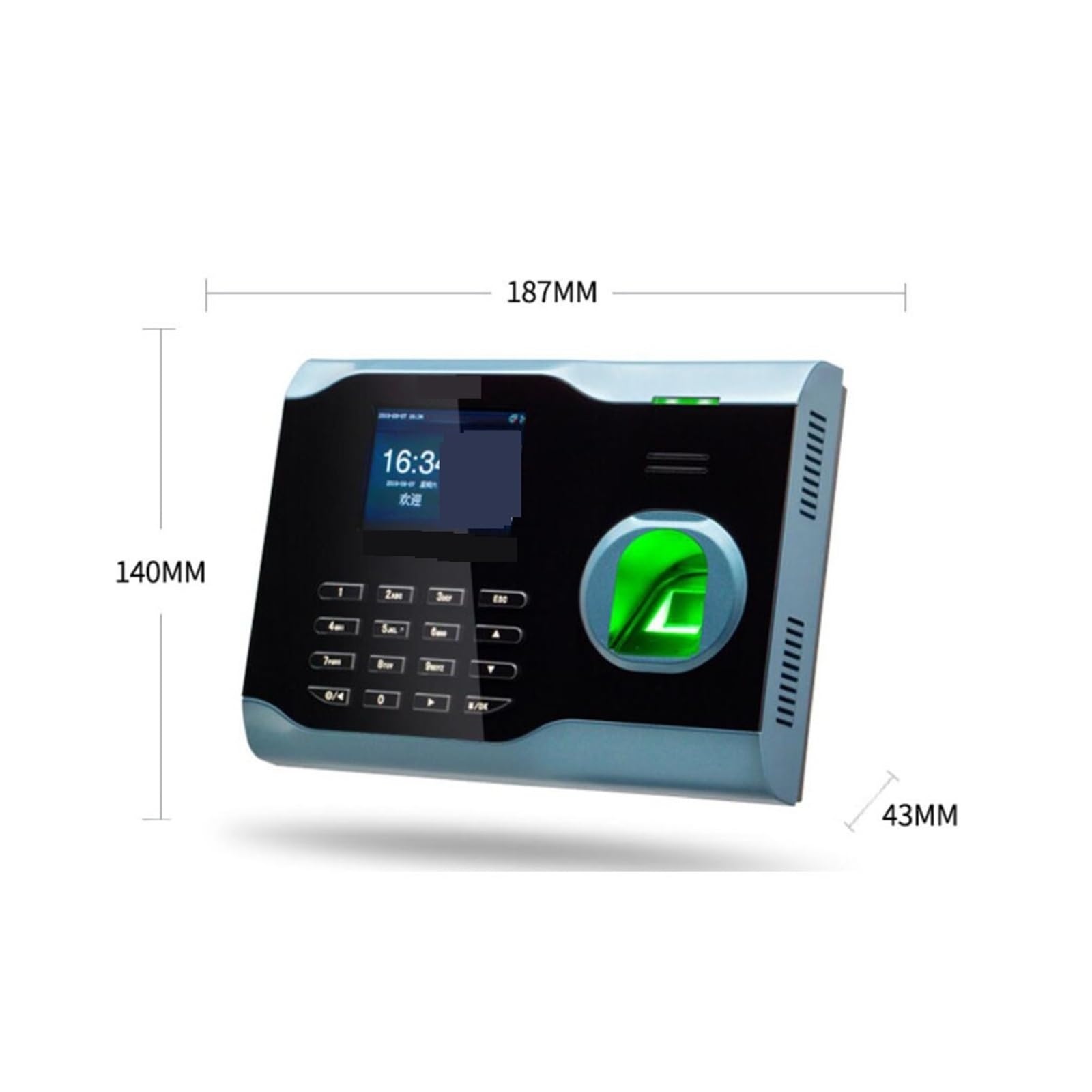 Marcar en la máquina, Máquina de control asistencia U160 Huella dactilar y tarjeta RFID Dispositivo for empleados Reconocimiento huellas dactilares Sistema acceso(U160 IC)