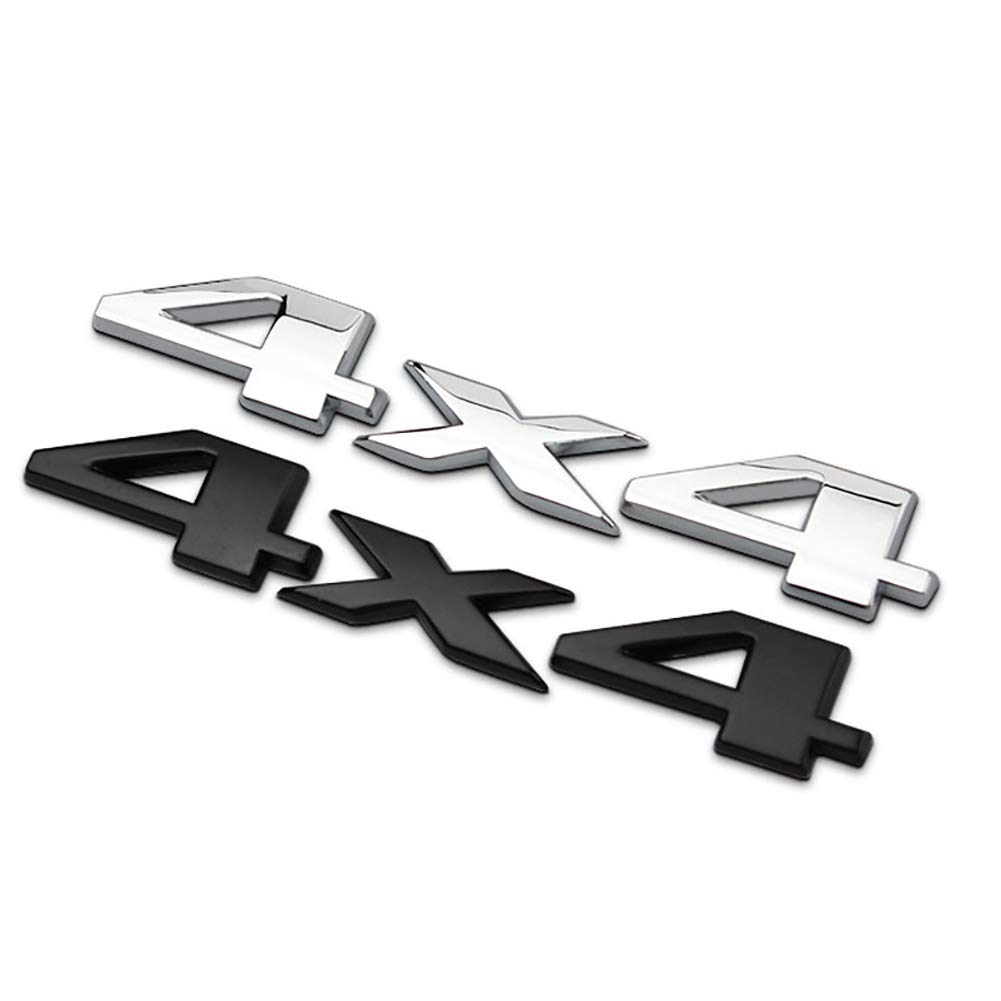 Elegante 3D 4x4 Auto Auto Logo Emblema Badge Adesivo Truck Auto Auto Auto Decalli (Ashown #38)