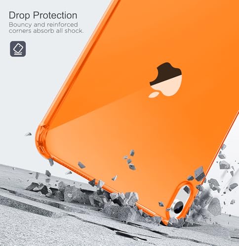 Image of MoKo Clear Case for iPad (A16) 11th Generation 2025, Cosmic Orange