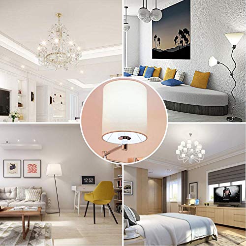 Ctkcom 3W Led Candelabra Bulbs ,40W Light Bulbs Equivalent,E14 Base ,White 6000K,420Lm Candle Light Bulbs For Chandelier,Ceiling Fan Lights,Decorative Candle Light Bulb,Ac85-265V(4-Pack) #TOP5