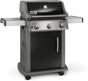 Weber Spirit E310 Liquid Propane Gas Grill, Black