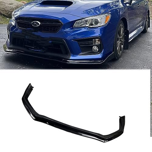 Rear Side Under Spoiler - 2022 Subaru BRZ STI 6 Ozukyn Front Bumper Lip Spoiler Side Body Kit Trim Protection Under Chin Spoiler for Subaru WRX STi Sedan 2015 2016๏ฝ2018 2019 2020 3Pcs Gloss Black Color