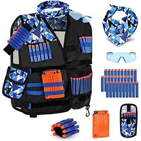 Lehoo Castle Tactical Vest Kit for Nerf Cover