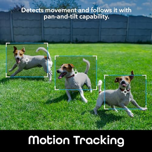 Image of Geeni Lookout Outdoor Auto-Follow Security Camera 2K Quad HD, Spotlight | Weatherproof, motion detection, compatible with Alexa and Google Home