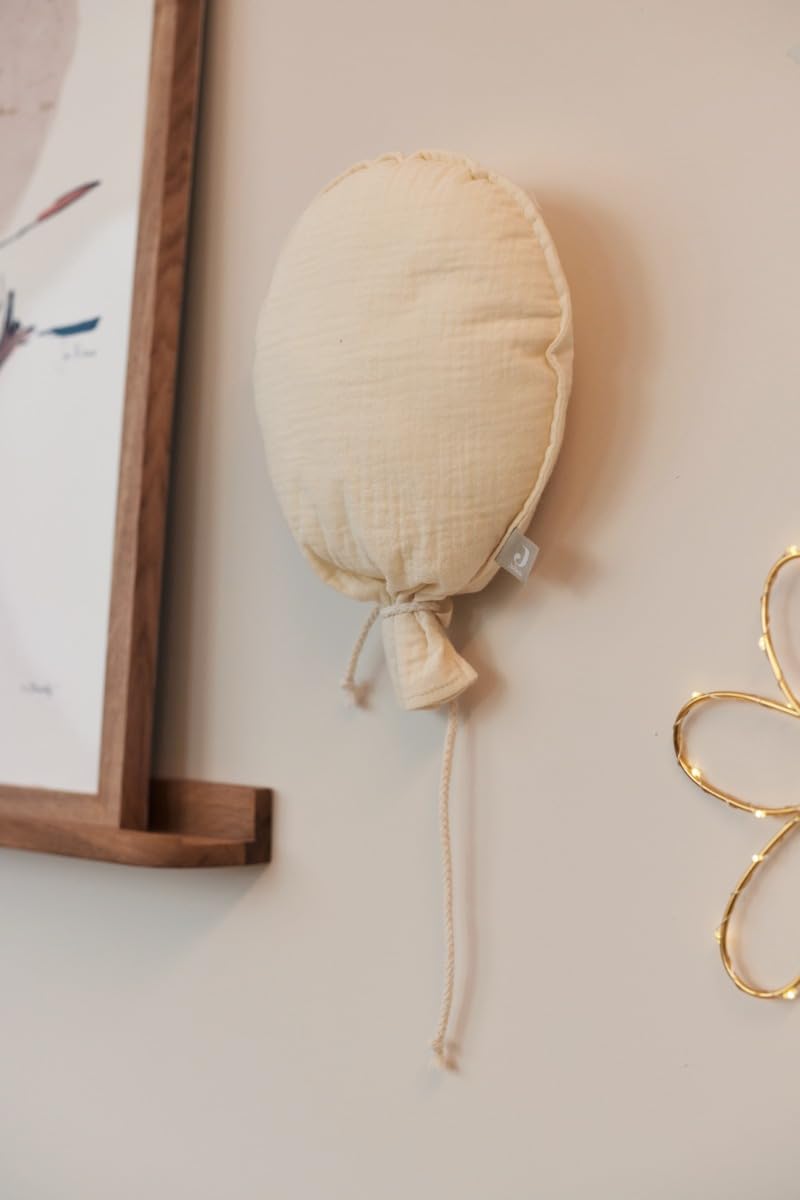 Jollein 717-600-67034 Wall Decoration Fabric Balloon Ivory, 25 x 50 cm - Image 2