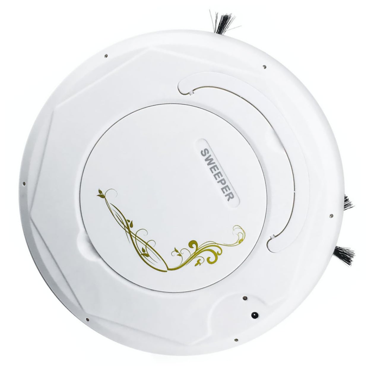 Warmhm Sweeping Robot Floor Cleaner Floor Duster Cleaning Robot Pet Vacuum Carpet Cleaning Machine Floor Mopping Robot Carpet Cleaner Vacuum Smart Robot Cleaner Vaccum Robot White Plastic