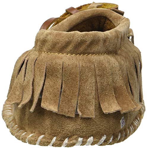 Mocassim infantil com franjas da Lamo, Chestnut, Medium Infant