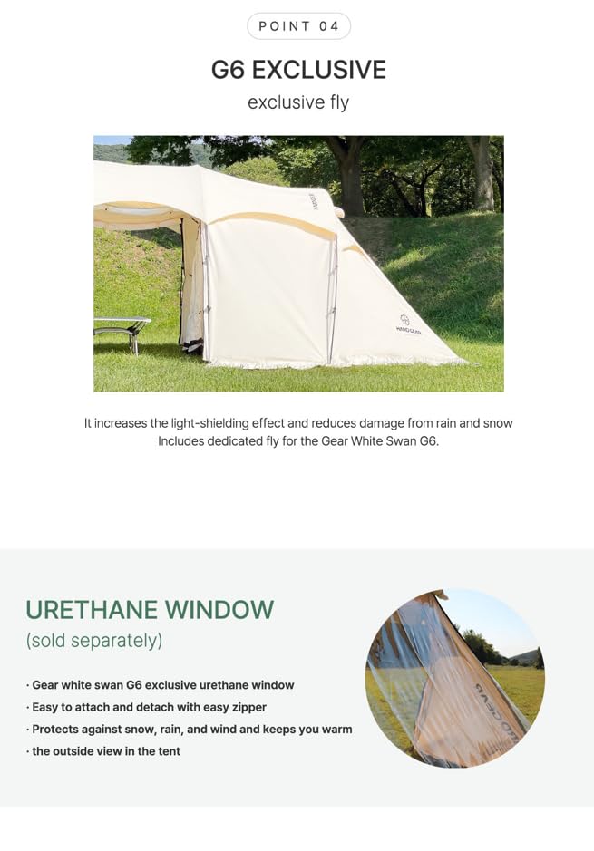 Hardgear White Swan G6 Tent Everything Else