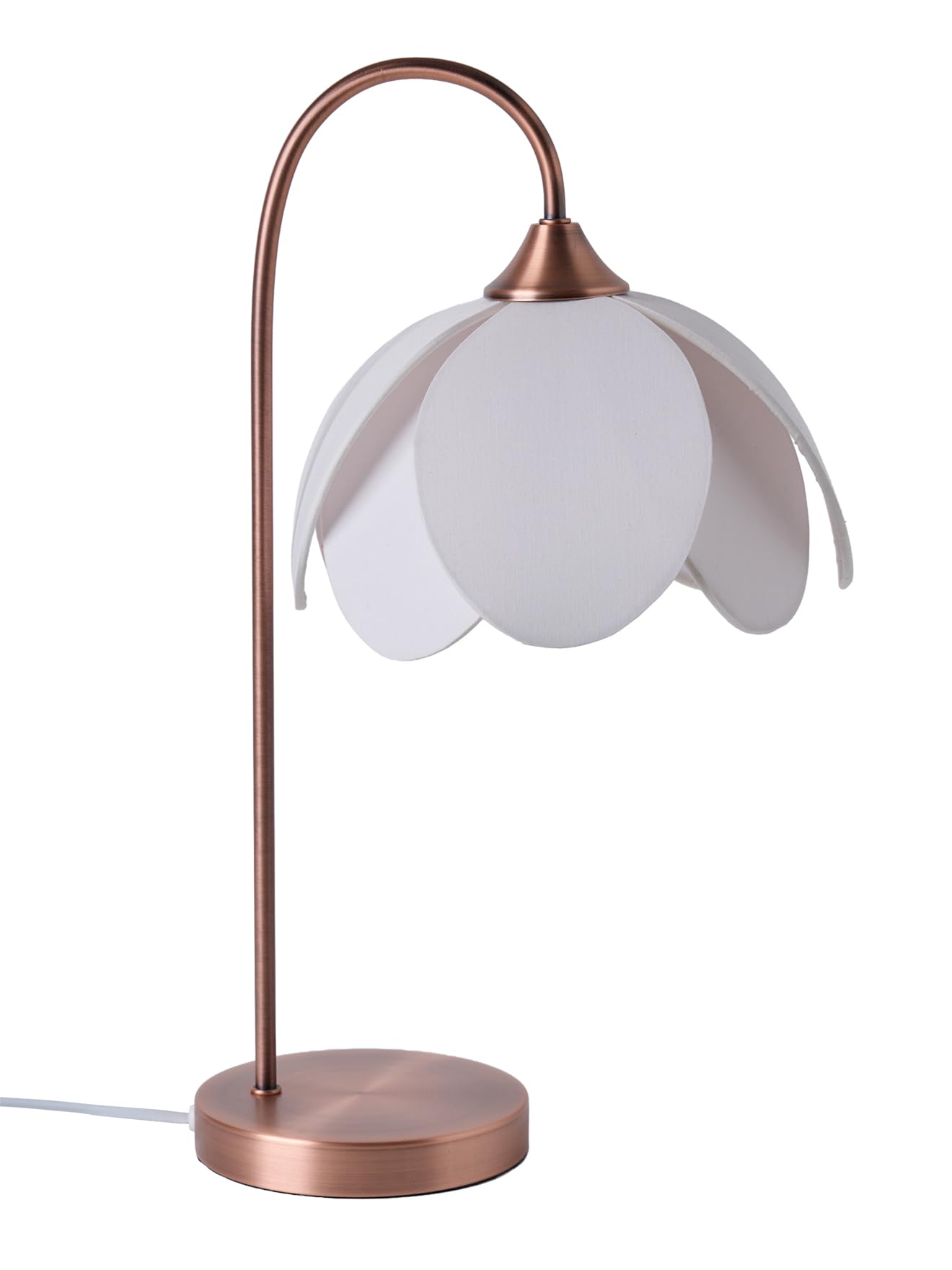 VERTBAUDET Lampe À Poser Abat-Jour Fleur Pied Métal Enfant beige TU