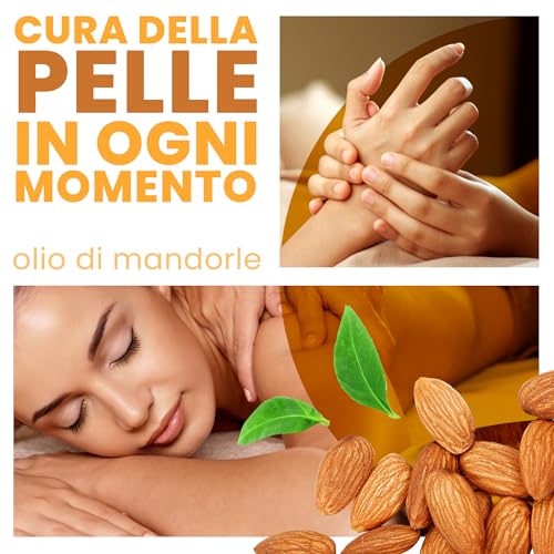Olio di Mandorle Bio, Spremuto a Freddo, Coltivazione Ecologica - Adatto per Neonati, Anti Smagliature, Struccante, Olio da Massaggio, Corpo, Viso, Capelli, Gravidanza, Seno, 100% Naturale, 2000 ml - 7