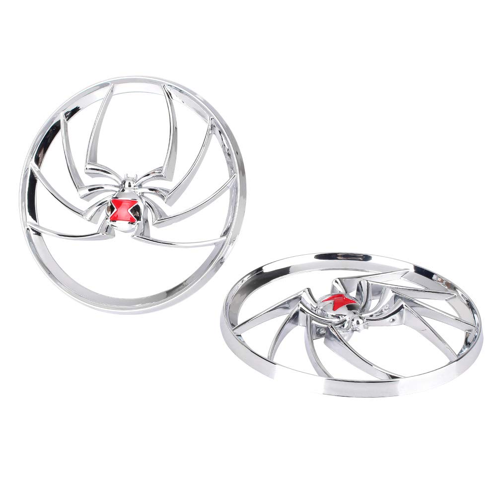 Cnfang4 Motorcycle Fairing Speaker Grill Covers for Harley Davidson Touring 1996-2013 Electra Glides/Street Glides/Trikes