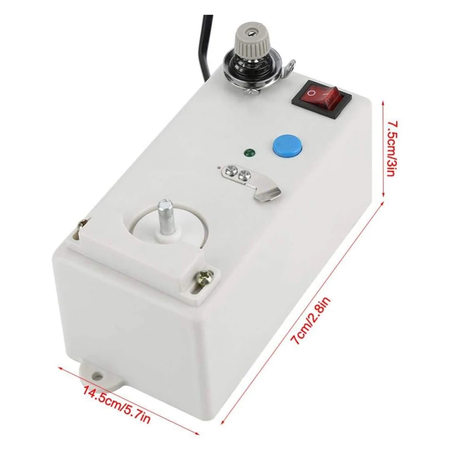Maszyna do nawijania, Przenośna automatyczna, inteligentna elektroniczna nawijarka nici do szycia, maszyna do nawijania nici szpulki Łatwy w użyciu