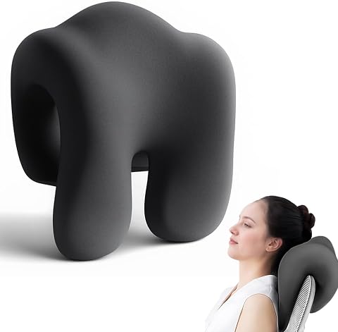 Reposacabezas Silla Oficina, ADDLIVE Almohada Cervicales y Cuello para Silla Oficina, Cojin Cervical para S-illa O-ficina, Almohada Viscoelastica, Almohada Ergonómica para Sillo-nes Sillas de Of-icina