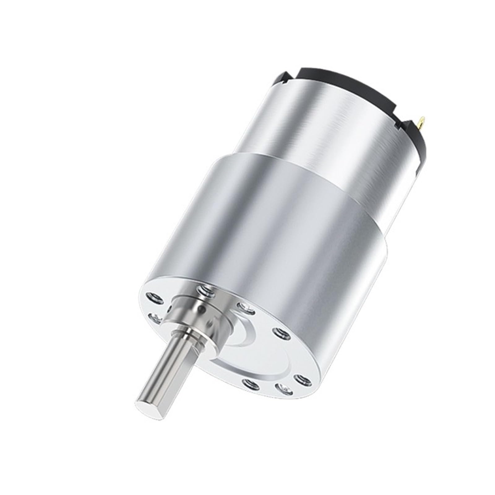 GNQUKEBWH JGB37-520 High Torque Metal Gear Motor 6V 7RPM~960RPM Micro Speed Adjustable Forward and Reverse(960RPM)