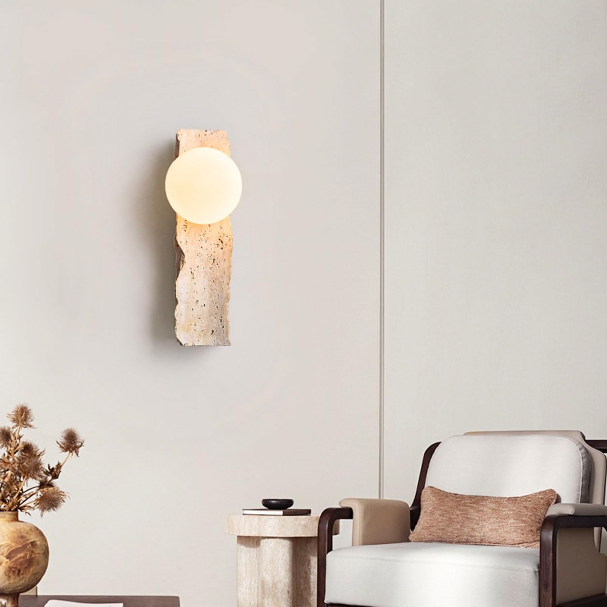 Générique Nowoczesna lampa ścienna do sypialni przedpokój salon długa japońska lampa ścienna żółta naturalna limonka do balkonu przejście nocne oświetlenie ścienne