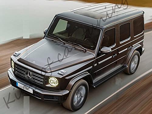 King Of Car Tuning All Black Stainless Steel Running Boards Side Steps Nerf Bars Fits For Mercedes Benz G Series W463 G500 G550 G560 1990-2018 #TOP7