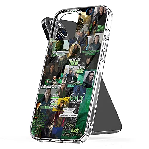 Cover Phone Case Compatible With I-Phones Galaxy Lokis Clear Hiddleston Plus Collage 7 Quote 8 Tpu 6 6S X Xs Xr 11 12 13 Pro Max Mini Se 2020 Pc 14 Scratch Water Drop #TOP13